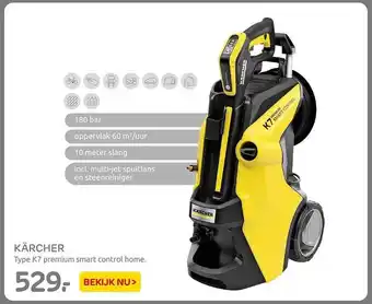 Praxis Kärcher hogedrukreiniger k7 premium smart control home aanbieding