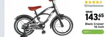 GAMMA Black cruiser 16 inch aanbieding