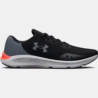 Under Armour Herenhardloopschoenen under armour charged pursuit 3 tech zwart / gravel / gravel 46 aanbieding