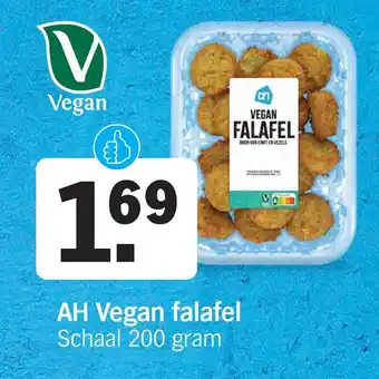 Albert Heijn Ah vegan falafel schaal 200 gram aanbieding