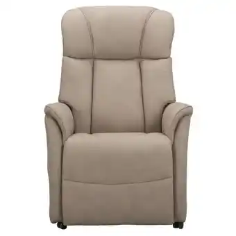 Leen Bakker Relaxfauteuil nebraska (sta -op) - taupe aanbieding