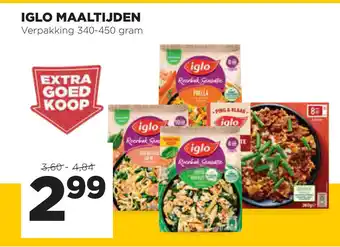 Jumbo Iglo maaltijden 340-450g aanbieding