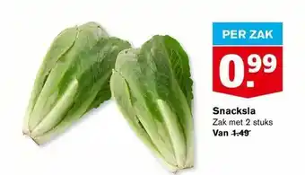 Hoogvliet Snacksla aanbieding