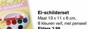 Hoogvliet Ei-schilderset aanbieding