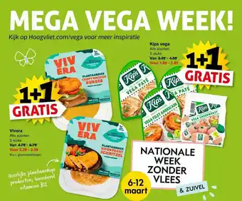 Hoogvliet Vivera of kips vega aanbieding