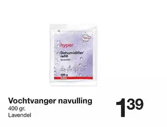 Zeeman Vochtvanger navulling aanbieding