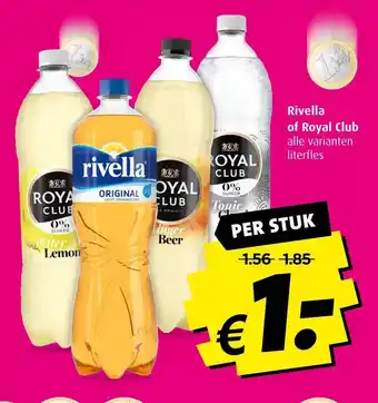 Boni Rivella of royal club aanbieding