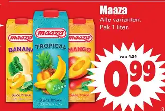 Dirk Maza 1L aanbieding