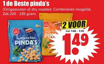 Dirk Pinda's 2*200-235g aanbieding