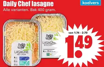 Dirk Daile Chef Lasagne 400g aanbieding