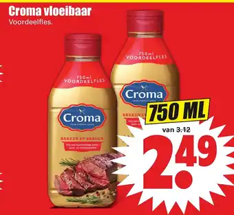 Dirk Croma Vloeibaar 750ml aanbieding