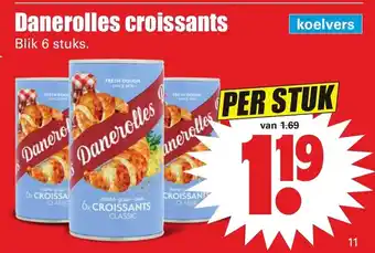 Dirk Danerolles Croissants 6st aanbieding