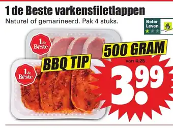 Dirk Varkensfiletlapjes 500g aanbieding