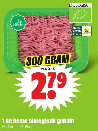 Dirk Biologisch gehakt 300g aanbieding