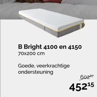 Beter Bed B bright 4100 en 4150 aanbieding