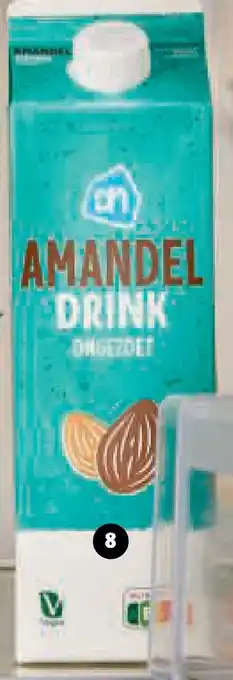 Albert Heijn Ah amandel drink ongezoet aanbieding