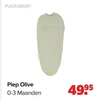 Baby-Dump Piep olive 0-3 maanden aanbieding