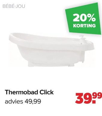 Baby-Dump Thermobad click aanbieding