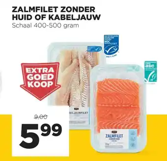 Jumbo Zalmfilet Zonder Huid Of Kabeljauw aanbieding