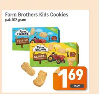 Dagwinkel Farm Brothers Kids Cookies aanbieding