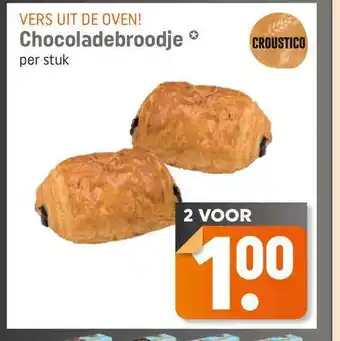 Dagwinkel Chocoladebroodje aanbieding