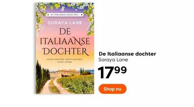 De italiaanse dochter - soraya lane aanbieding bij The Read Shop