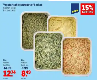 Makro Vegetarische stamppot of hachee aanbieding