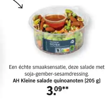 Albert Heijn Ah kleine salade quinoanoten aanbieding