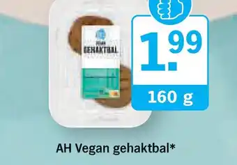 Albert Heijn Ah vegan gehaktbal aanbieding