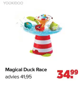 Baby-Dump Magical duck race aanbieding