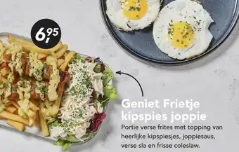 AnyTyme Geniet frietje kipspies joppie aanbieding