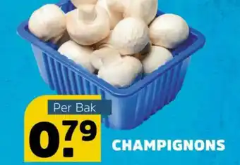 Sahan Supermarkten Champignons aanbieding