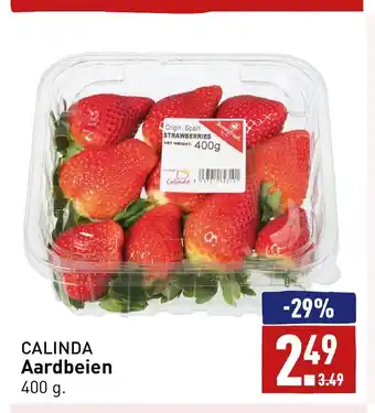 ALDI Calinda Aardbeien 40n0 g aanbieding