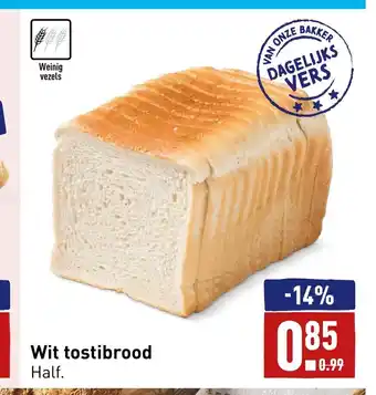 ALDI Wit tostibrood aanbieding