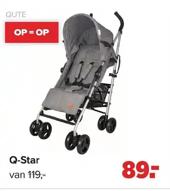 Baby-Dump Q-Star aanbieding