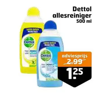 Trekpleister Dettol allesreiniger aanbieding