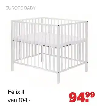 Baby-Dump Felix II aanbieding