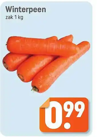 Dagwinkel Winterpeen aanbieding