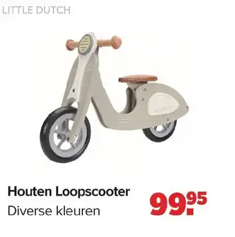 Baby-Dump Houten Loopscooter aanbieding