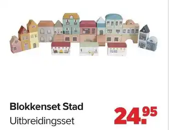 Baby-Dump Blokkenset Stad aanbieding