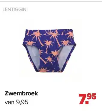 Baby-Dump Zwembroek aanbieding