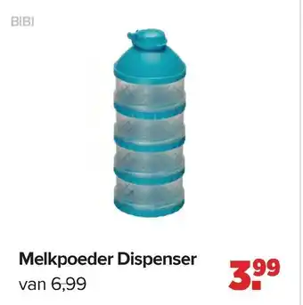 Baby-Dump Melkpoeder Dispenser aanbieding