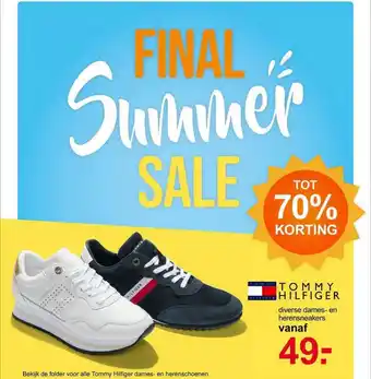 Scapino Tommy Hilfiger Diverse Dames- En Herensneakers Tot 70% Korting aanbieding