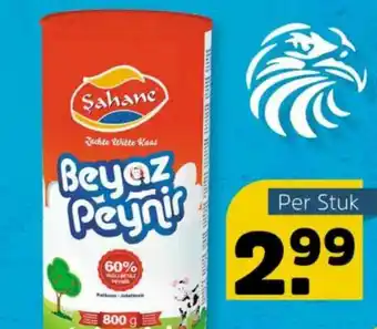 Sahan Supermarkten Şahane Beyaz Peynir aanbieding