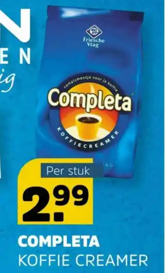 Sahan Supermarkten Completa Koffie Creamer aanbieding