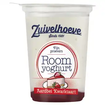 Jumbo Zuivelhoeve roomyoghurt aardbei kwarktaart 450g aanbieding