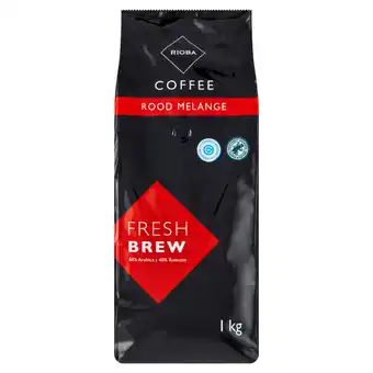 Jumbo Rioba coffee rood melange fresh brew 1kg aanbieding