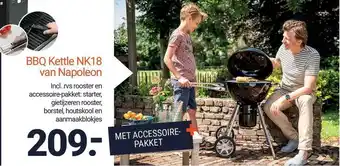 Inter Chalet BBQ Kettle NK18 Van Napoleon aanbieding