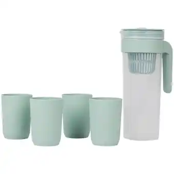 Action Elegance schenkkan met drinkbekers aanbieding