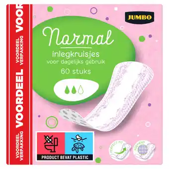 Jumbo Jumbo normal inlegkruisjes 60 stuks aanbieding